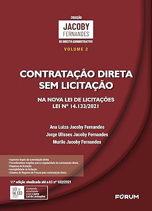 Livros sobre licitações - Contratação direta sem licitação